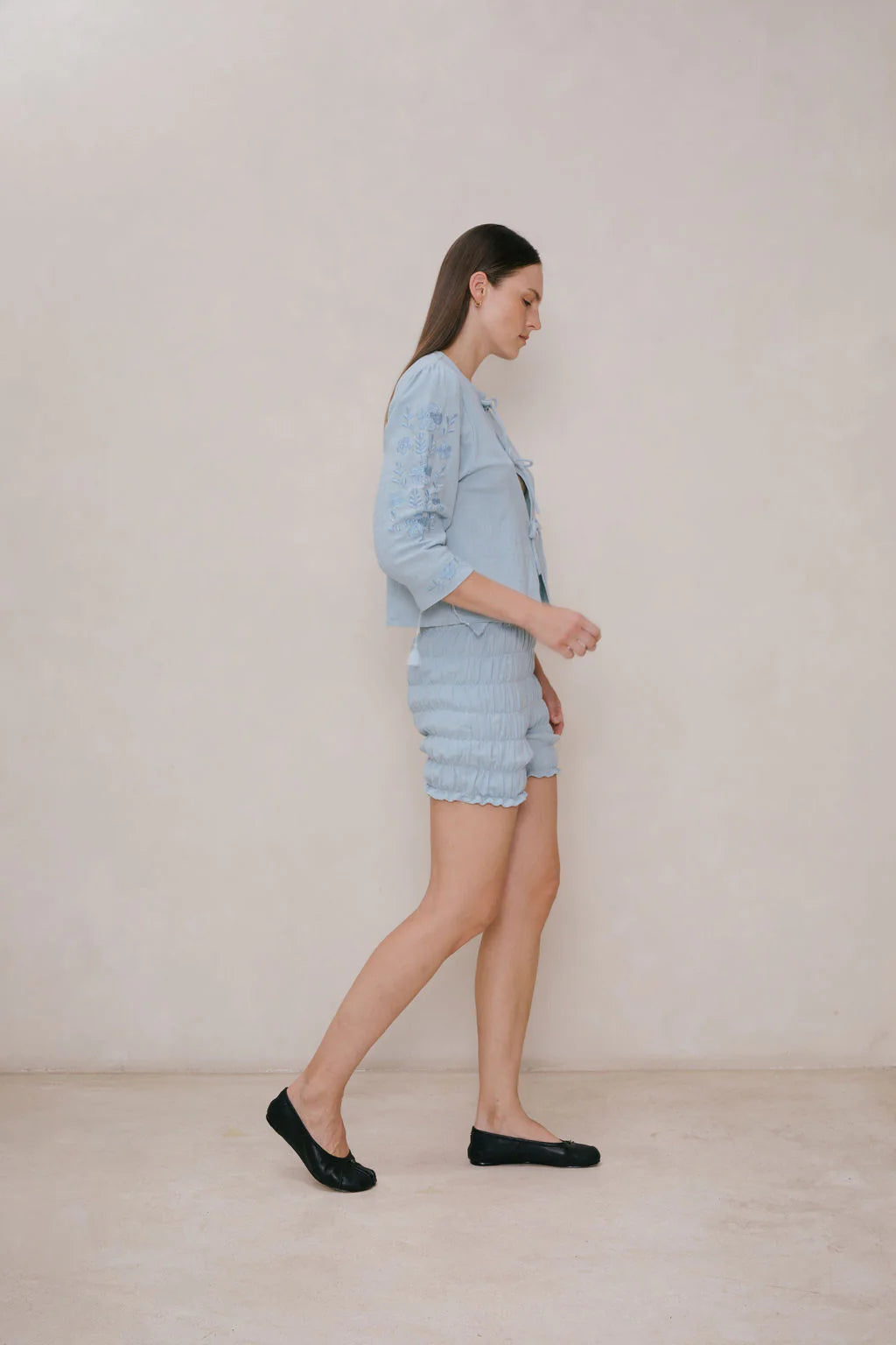 Biker Shorts | Light Blue