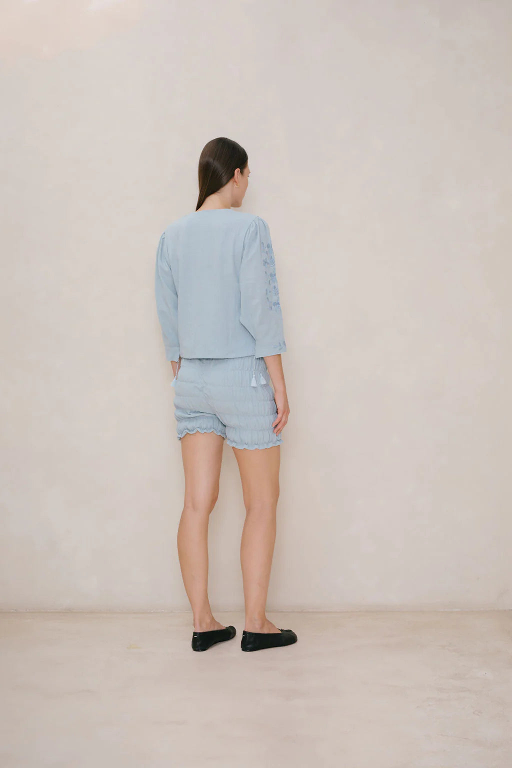 Biker Shorts | Light Blue