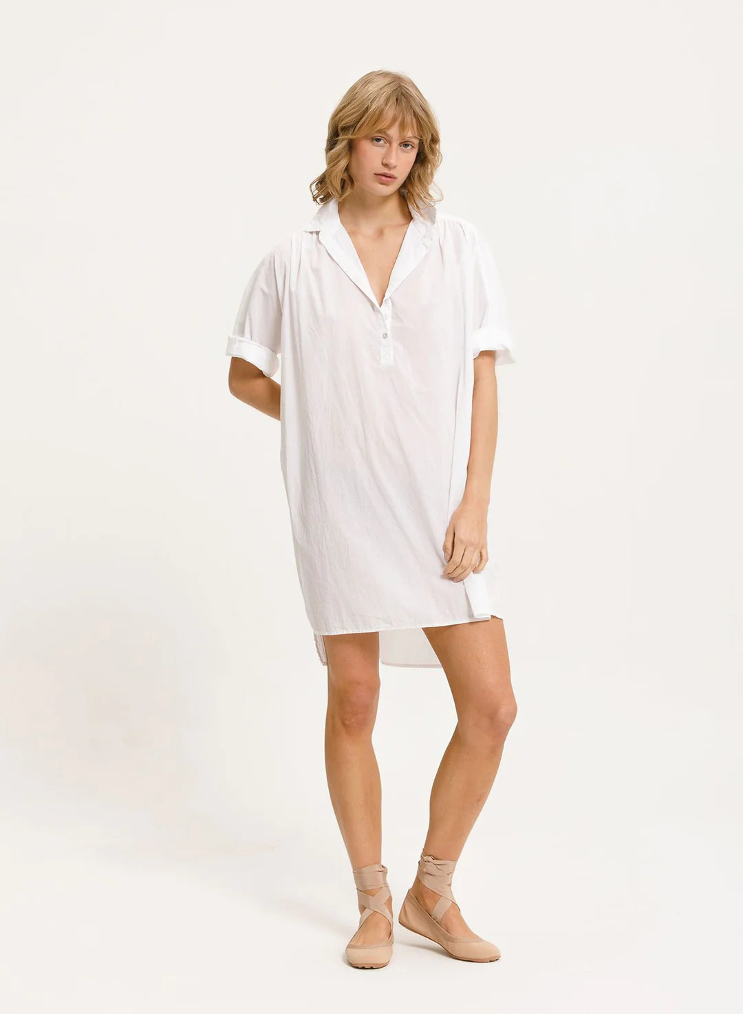 Zuma Dress | White
