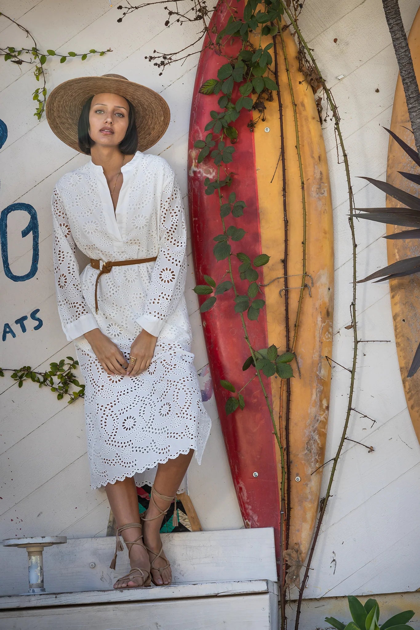 Olinda Dress | Bone