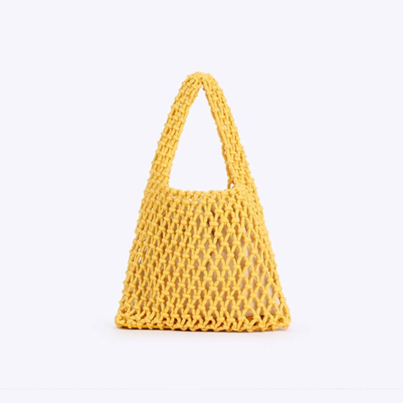 EmberLoom - Triangular Net Crochet Tote