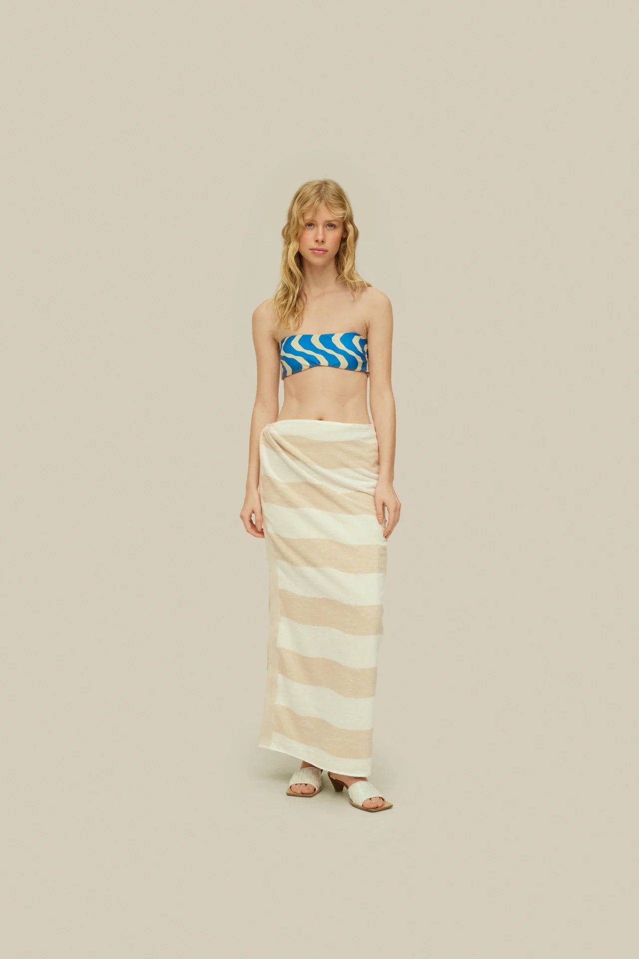White Waver Towel