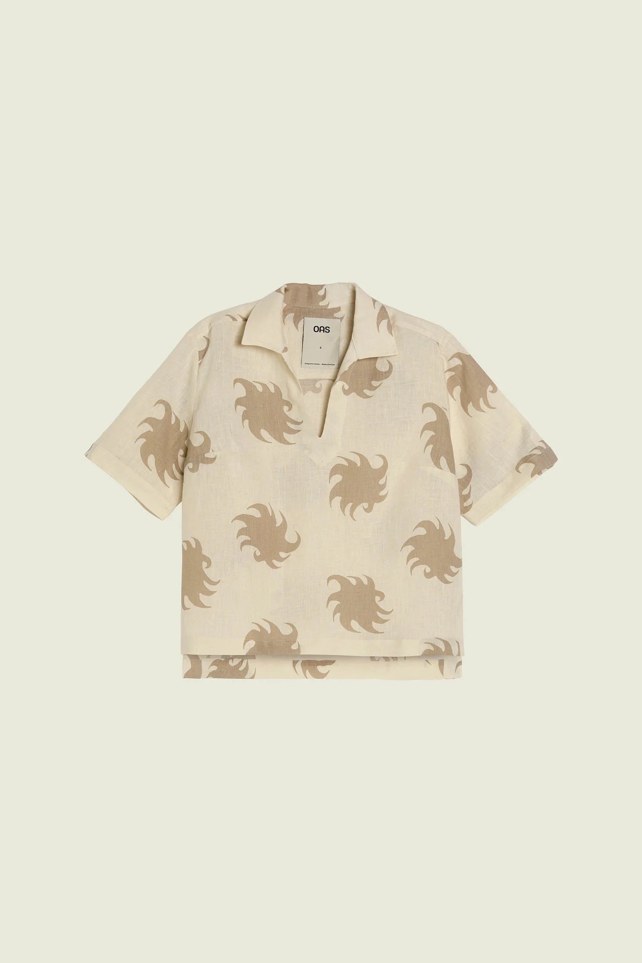 HAZEL EMBER JAFFA LINEN SHIRT