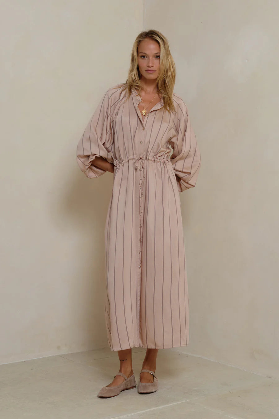 Lourdes Dress | Seraphine Blush