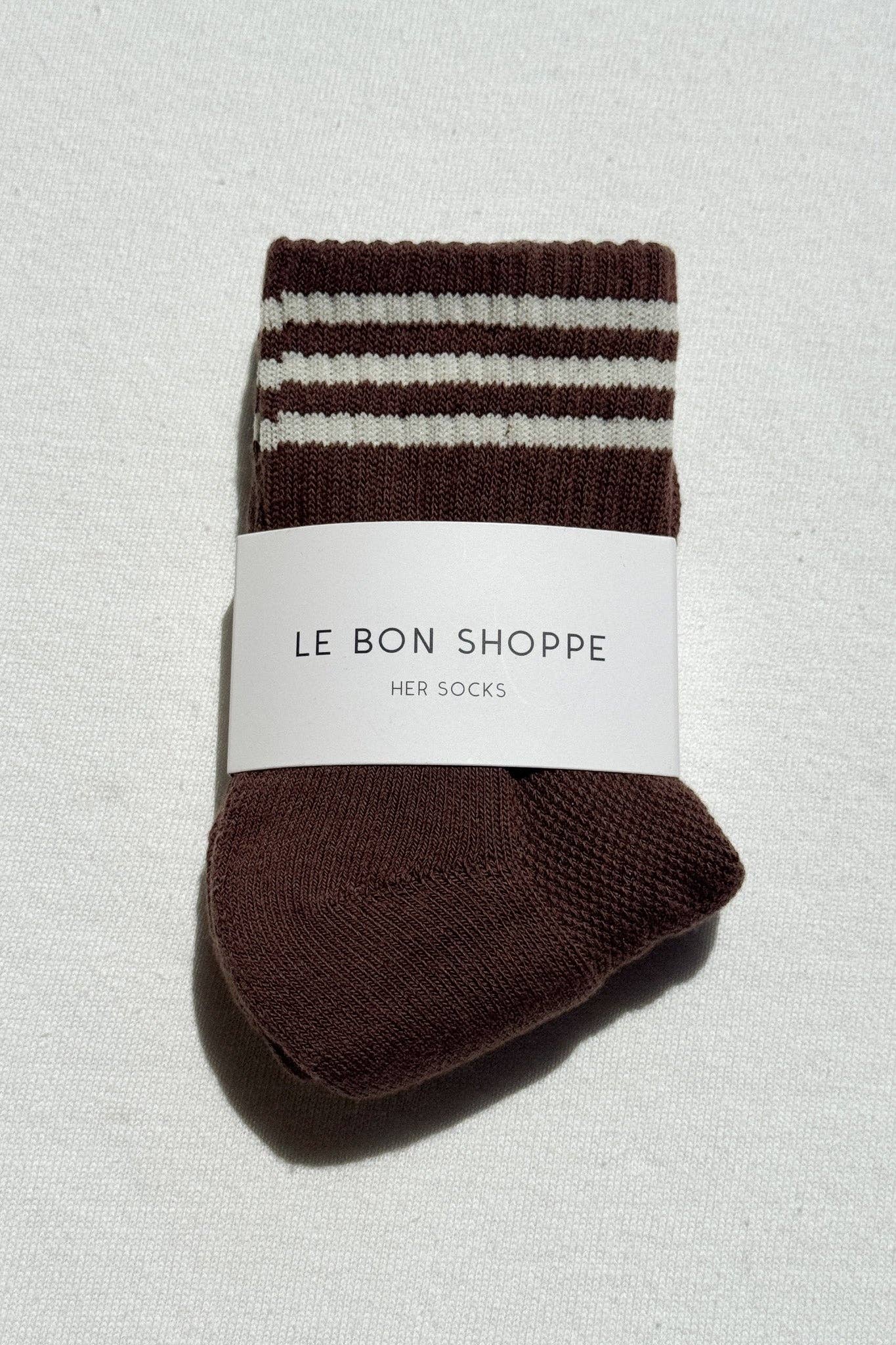 Girlfriend Socks : Mahogany