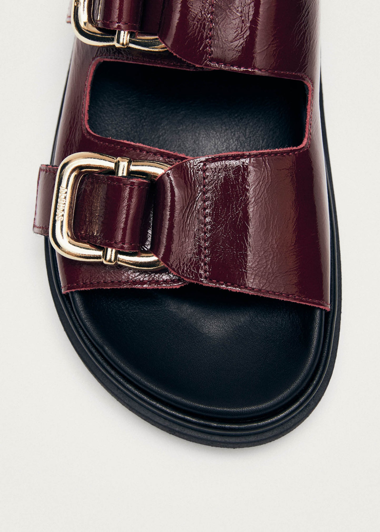 Harper Onix Burgundy Leather Sandal