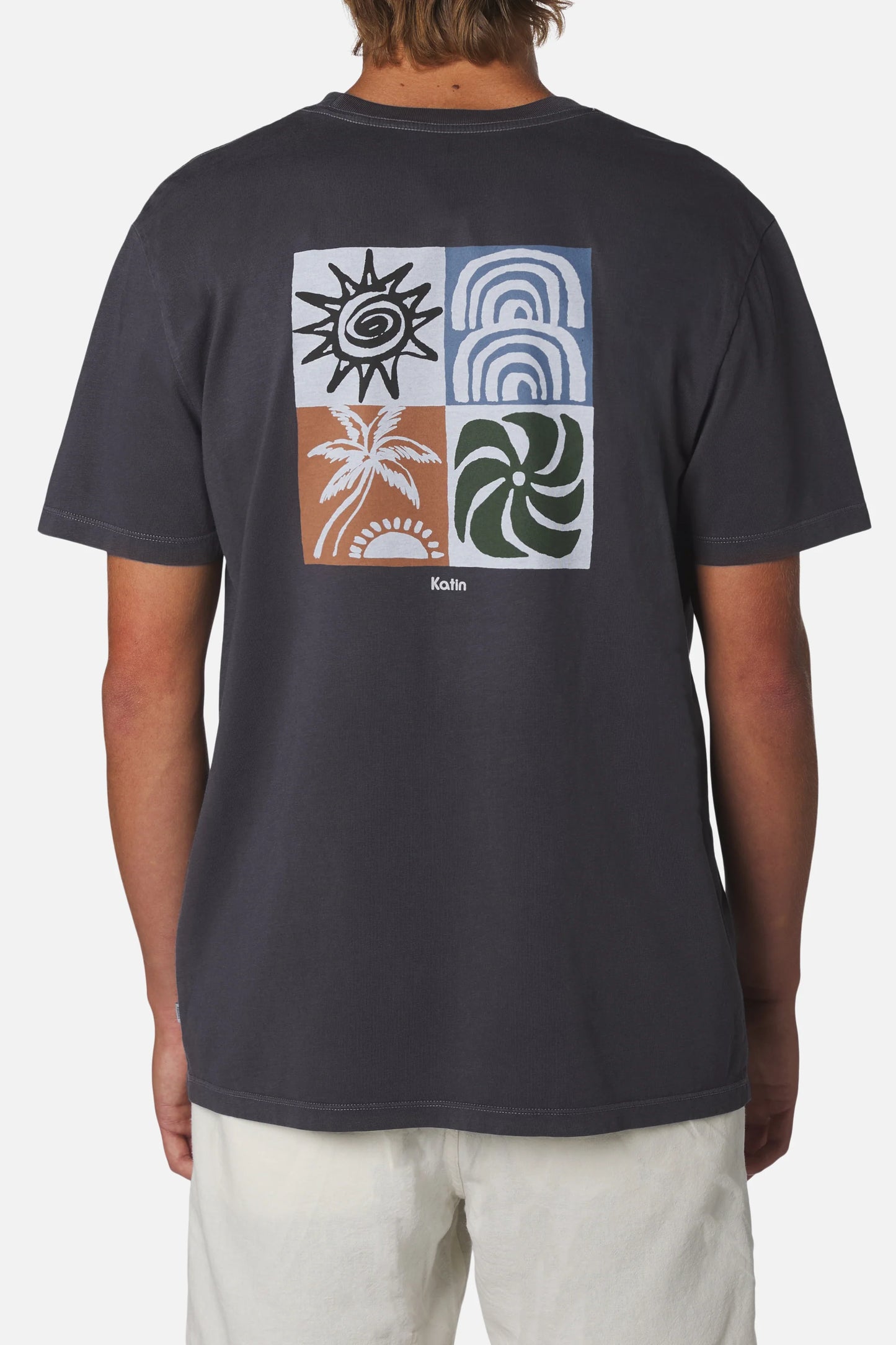 REALM TEE | Polar navy