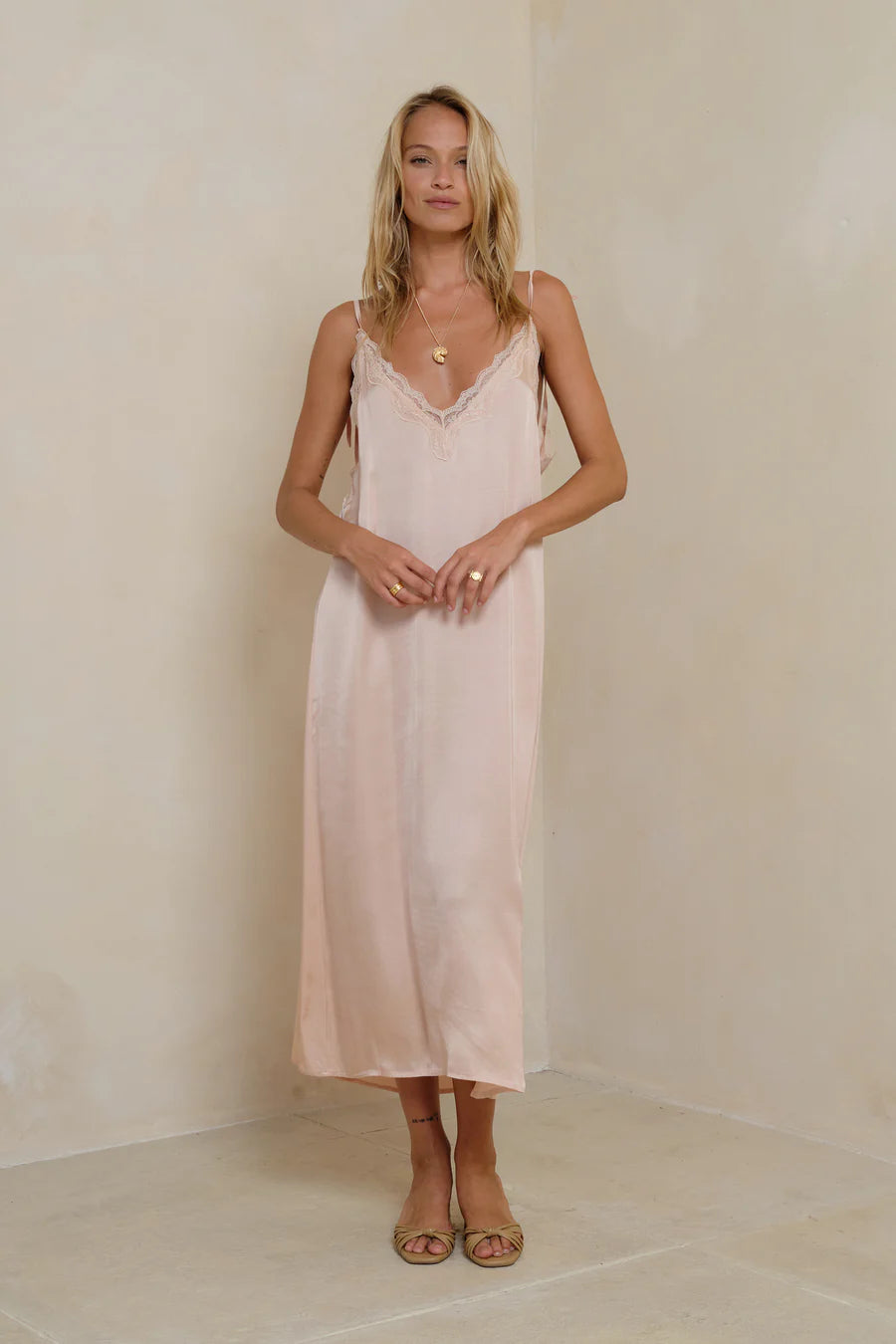 Orina Dress | Rose Quartz