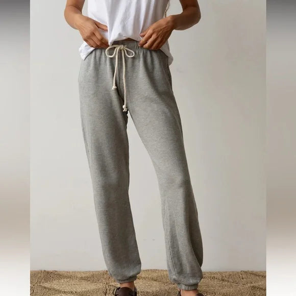 Eco Fleece Sweatpants | Heather Grey