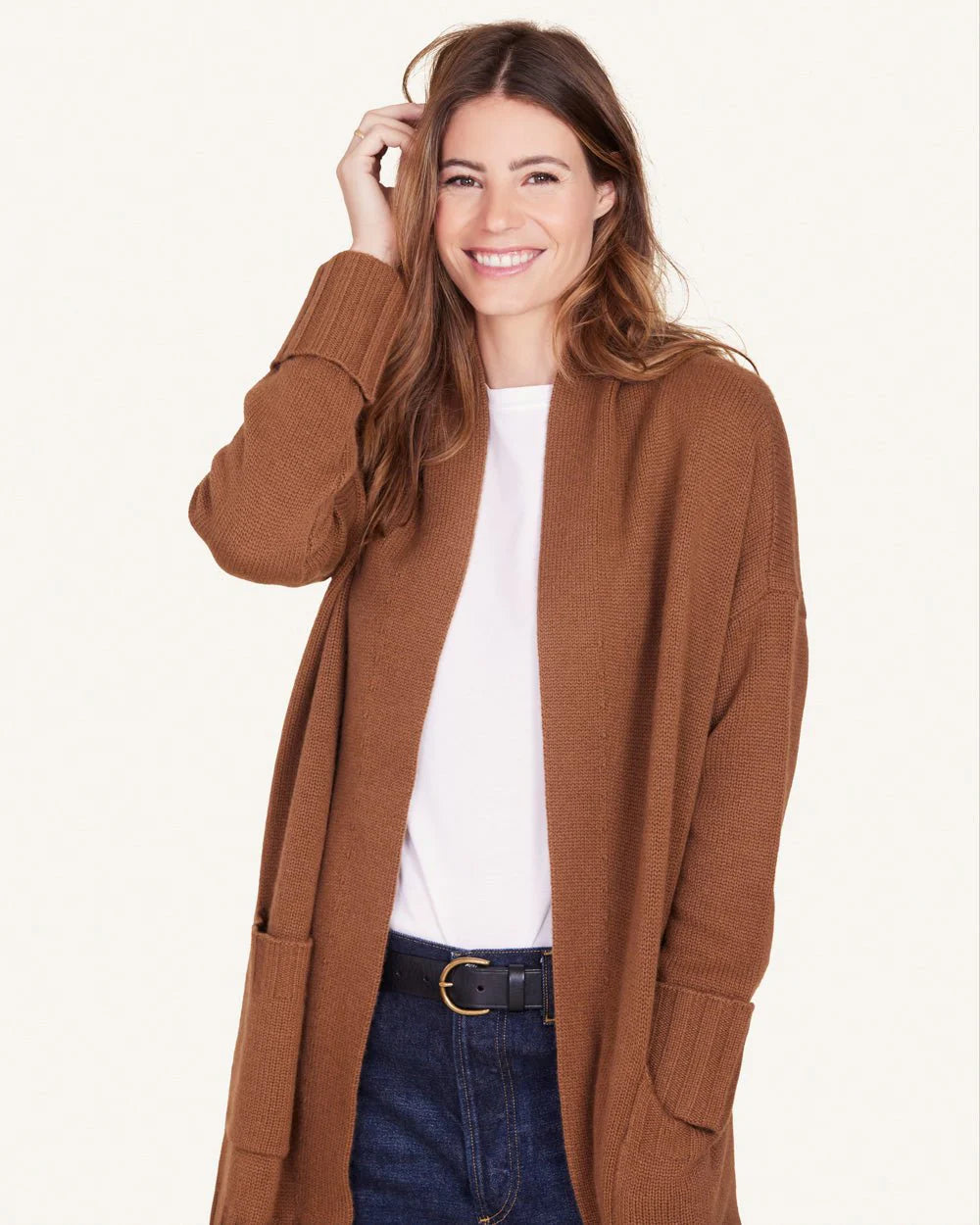 Marlowe Cashmere Cardigan | Maple