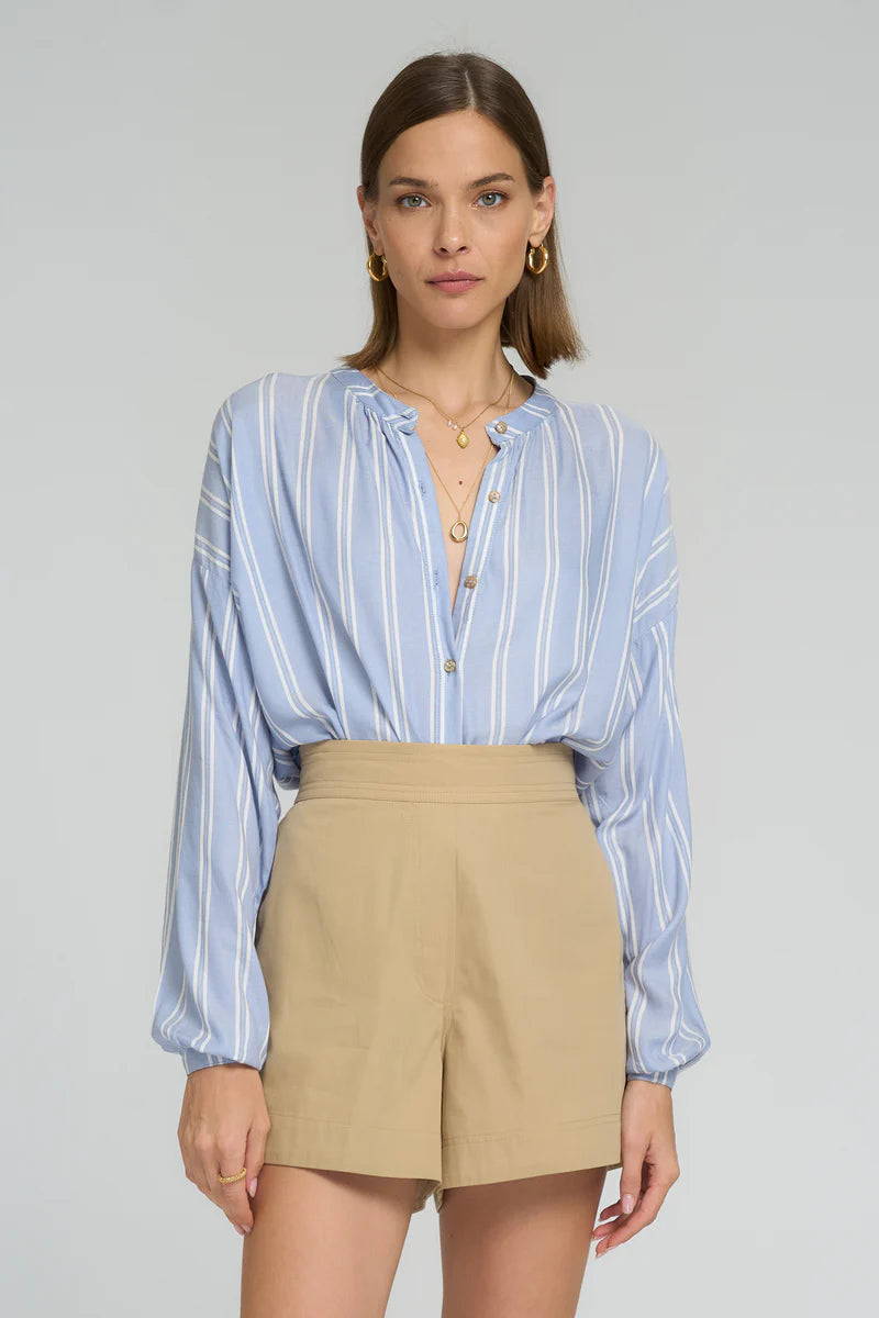 GINGER SHIRT - CHAMBRAY STRIPES