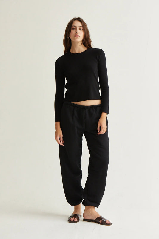 SEBI SWEATPANT |TRUE BLACK