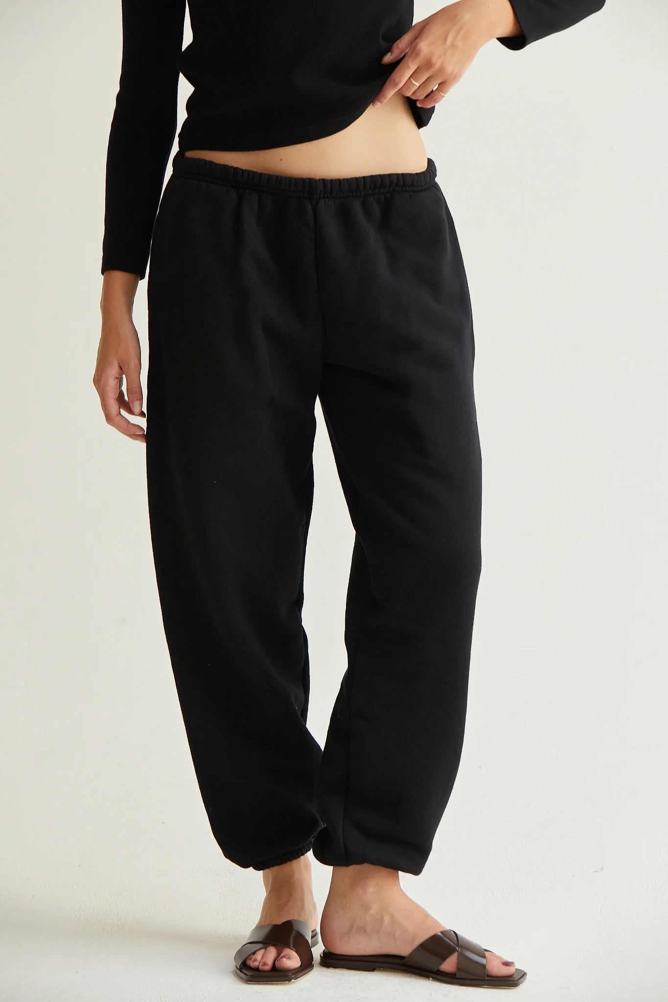 SEBI SWEATPANT |TRUE BLACK