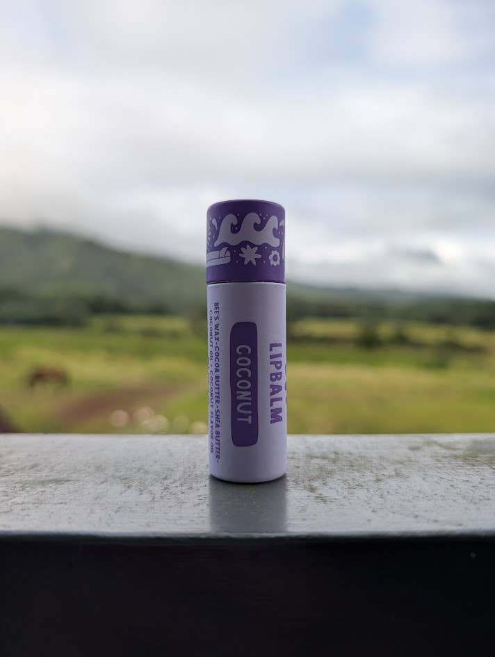 Koloa Farms - Coconut lip balm - Eco Friendly beauty - Bee's Wax - Hawaii