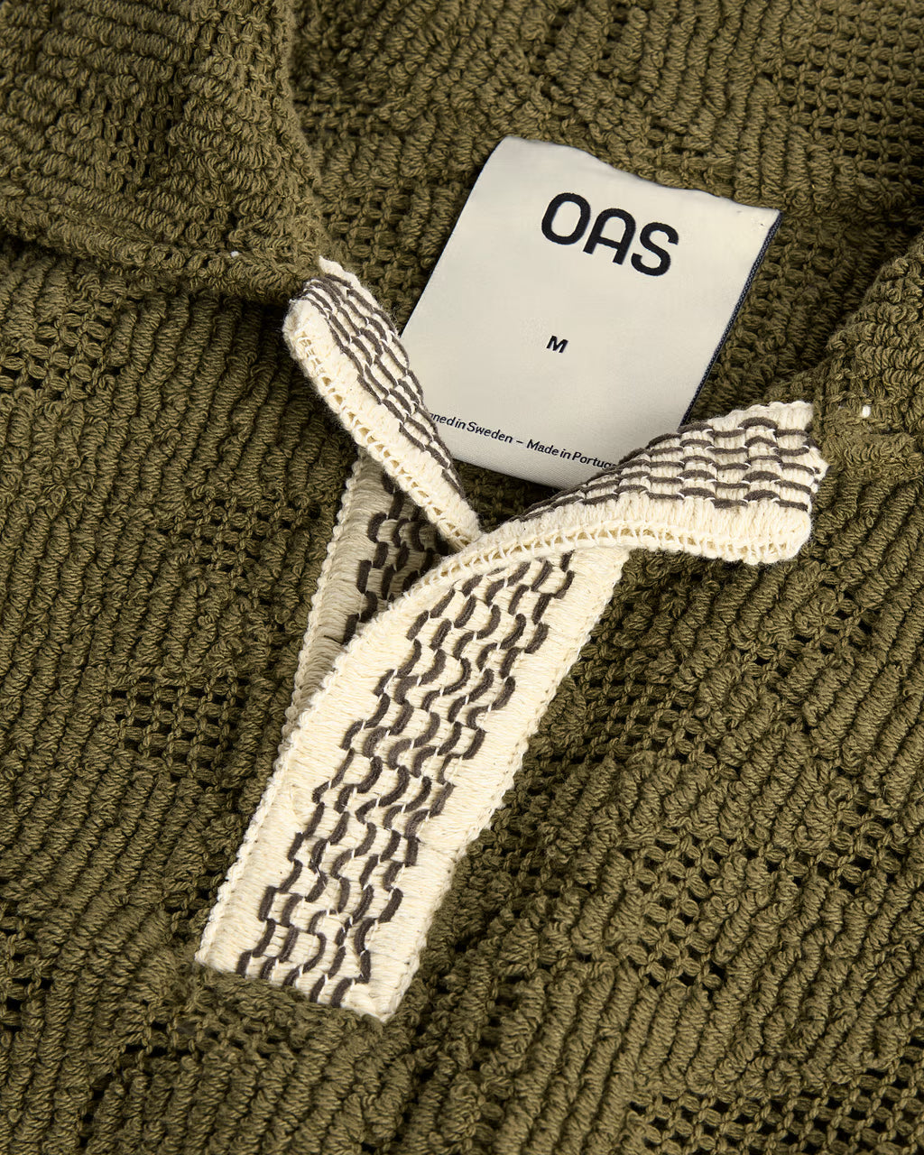 Pine Verve Palmer Crochet Shirt