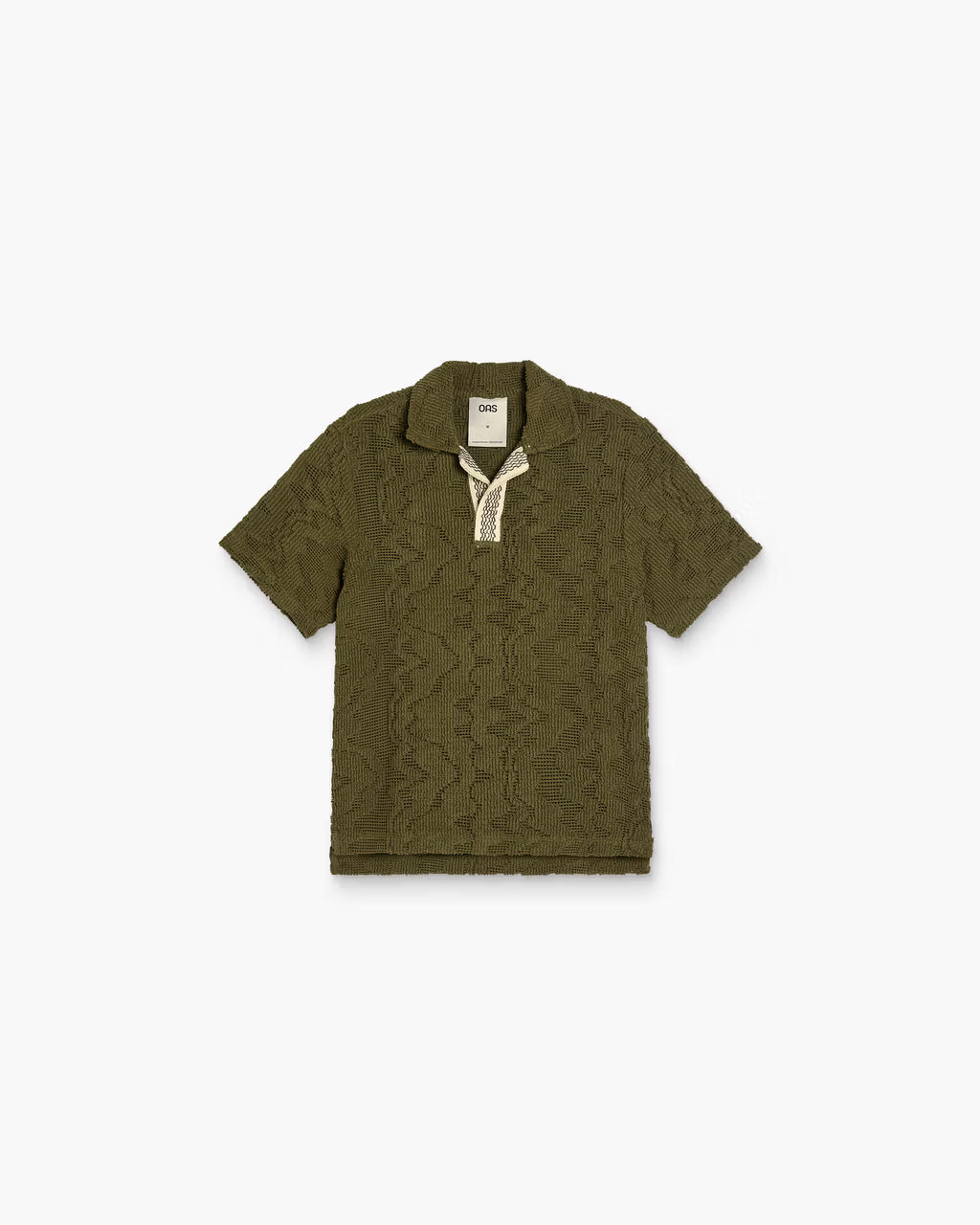 Pine Verve Palmer Crochet Shirt