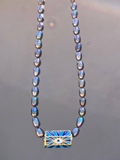 Heather Kahn - Eye Know Slider Necklace