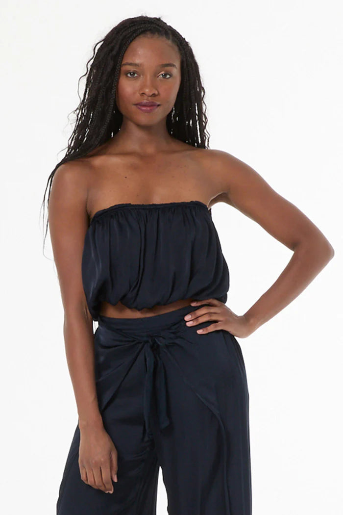 Fia Wide Leg Pant | Night Sky