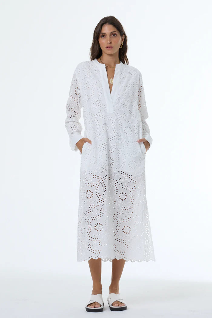Olinda Dress | Bone