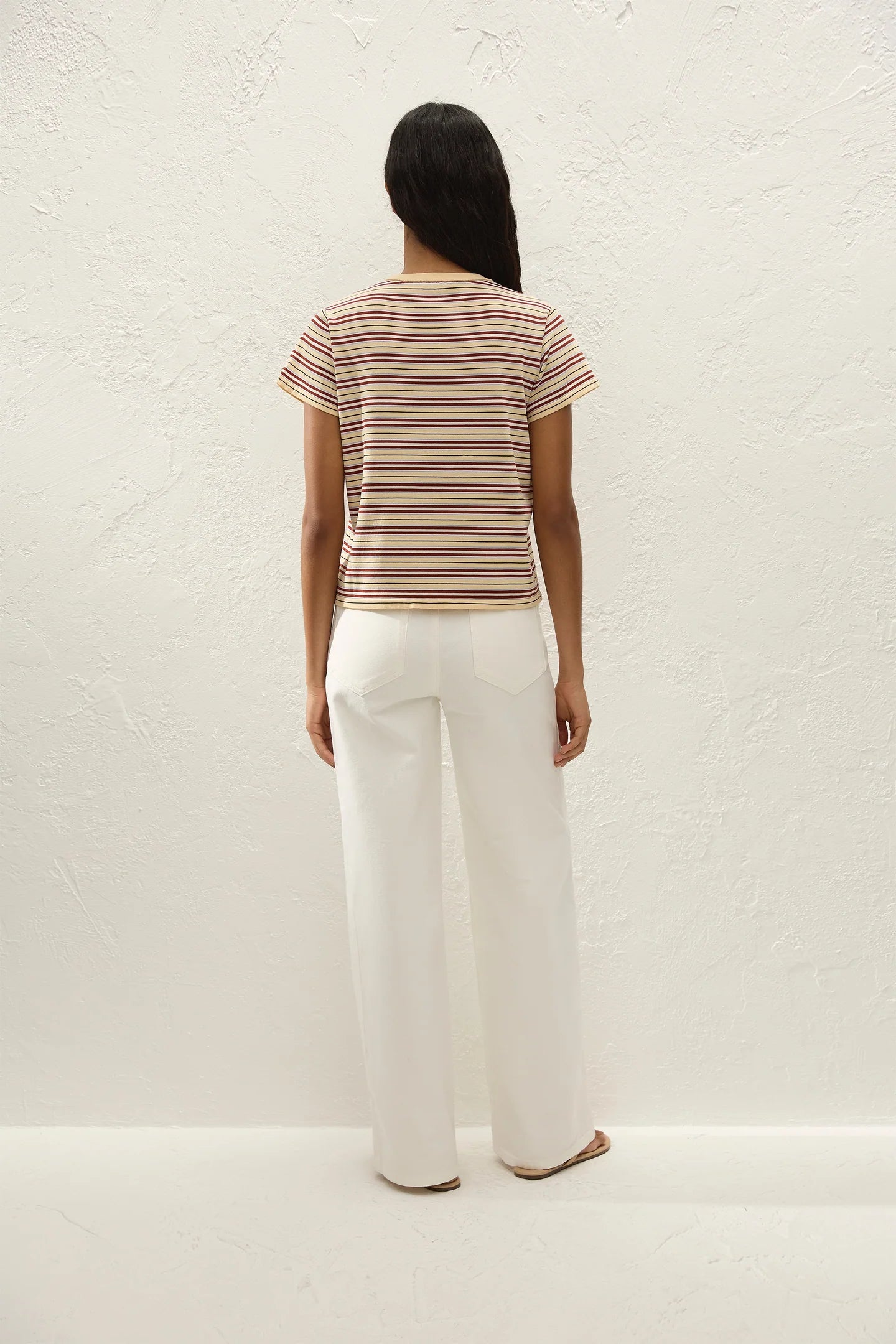 Estela T-Shirt Cila Stripe Butter