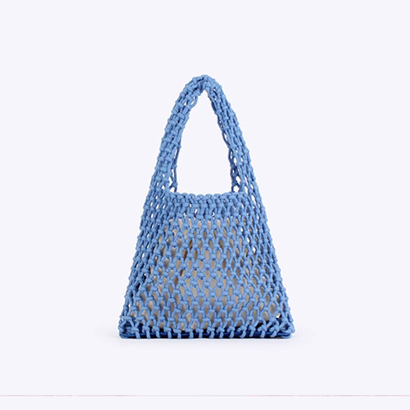 EmberLoom - Triangular Net Crochet Tote