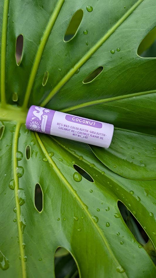 Koloa Farms - Coconut lip balm - Eco Friendly beauty - Bee's Wax - Hawaii
