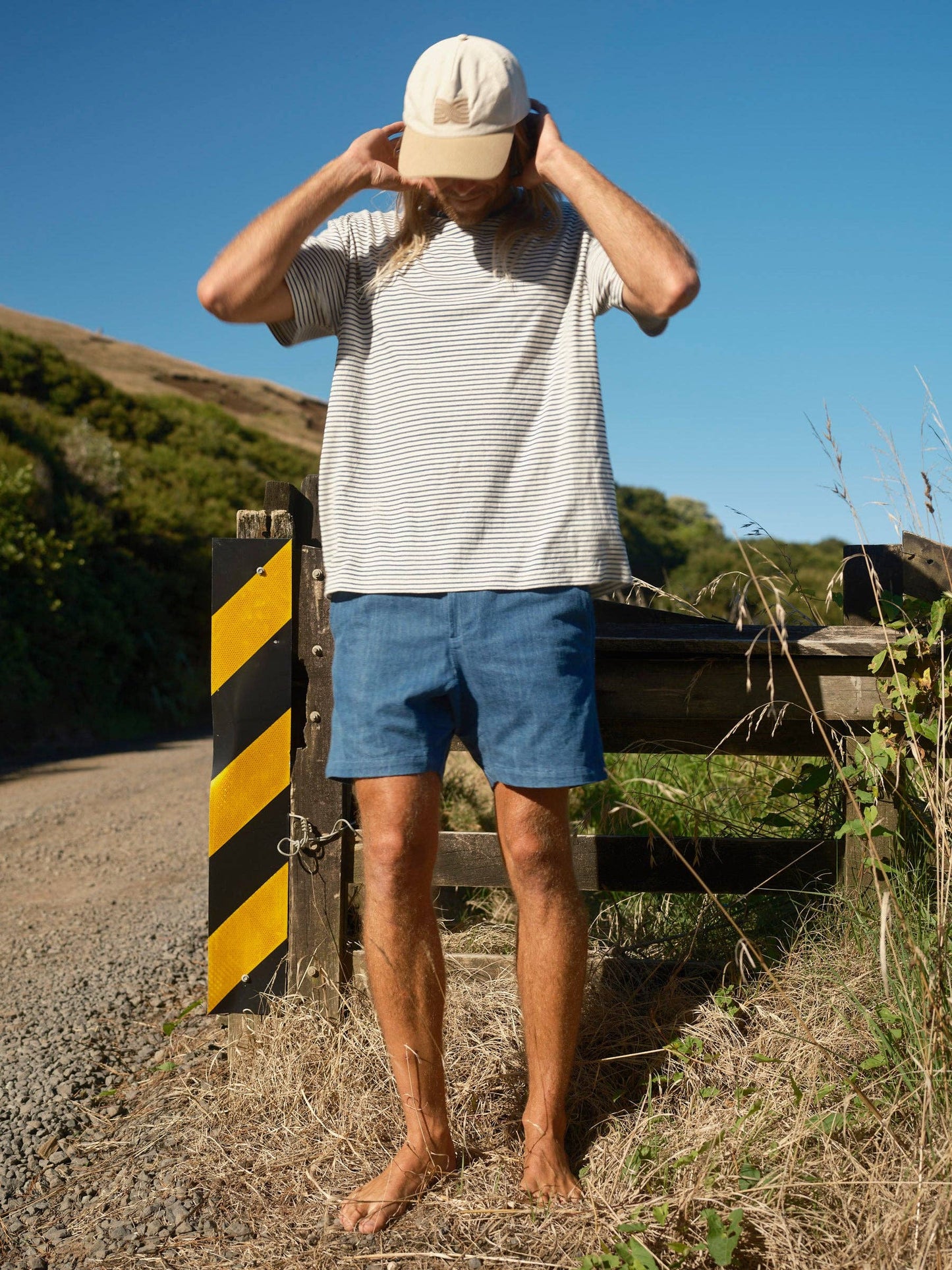 Pinnacle Shorts: Indigo Denim