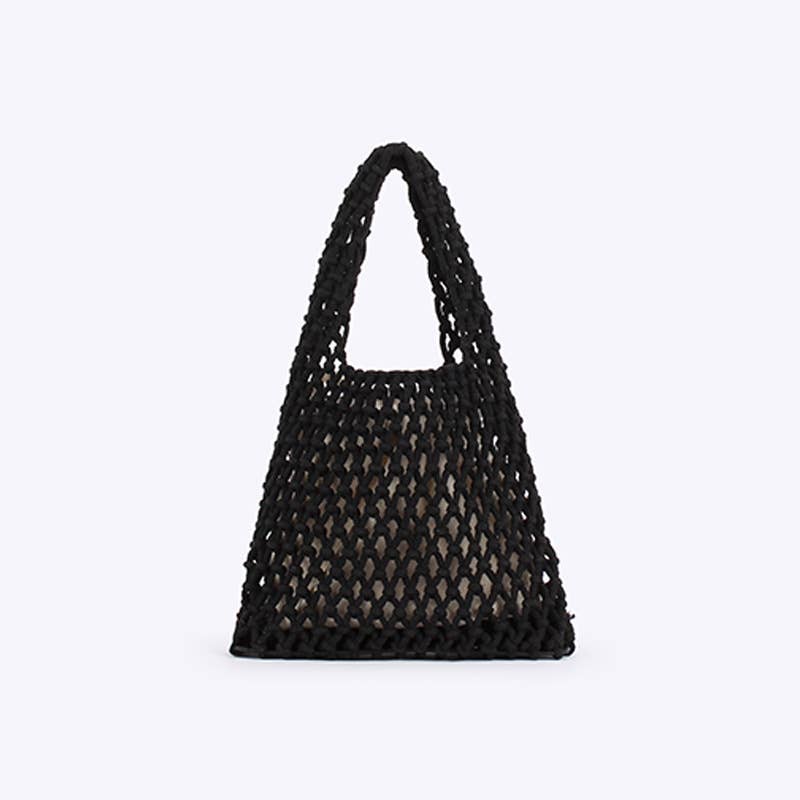 EmberLoom - Triangular Net Crochet Tote