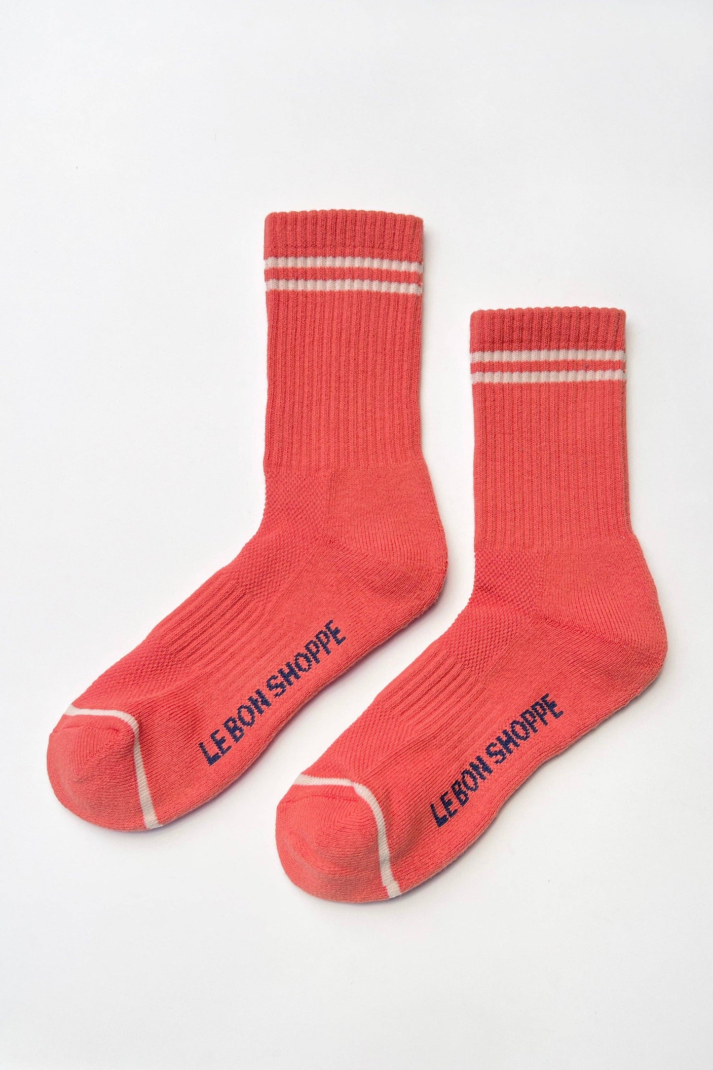 Boyfriend Socks : Coral
