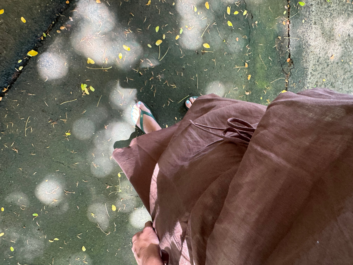 Breeze Linen Skirt  | Cacao