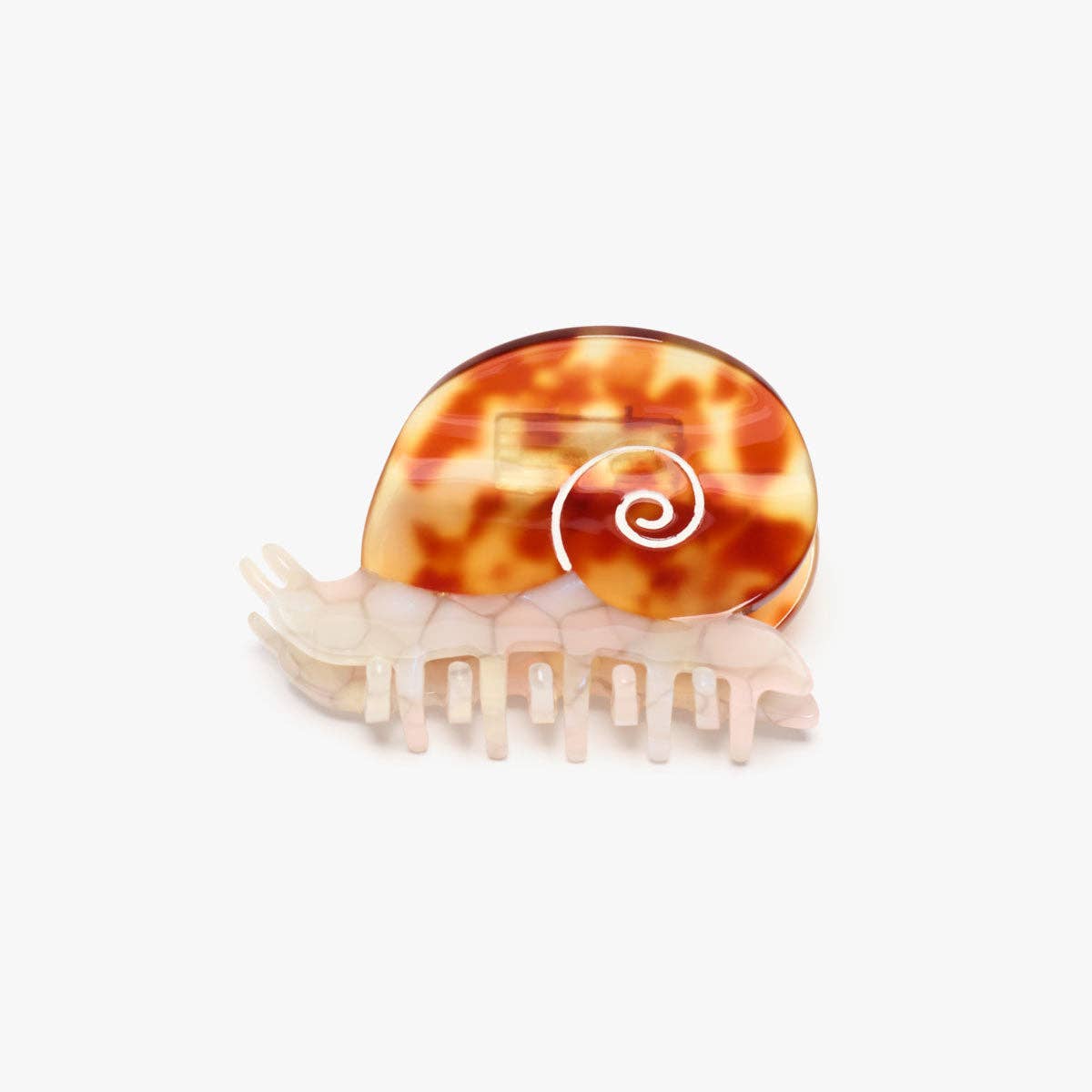 WINONA IRENE - Sea Snail Claw - Tortoise Shell Acetate Hair Clip