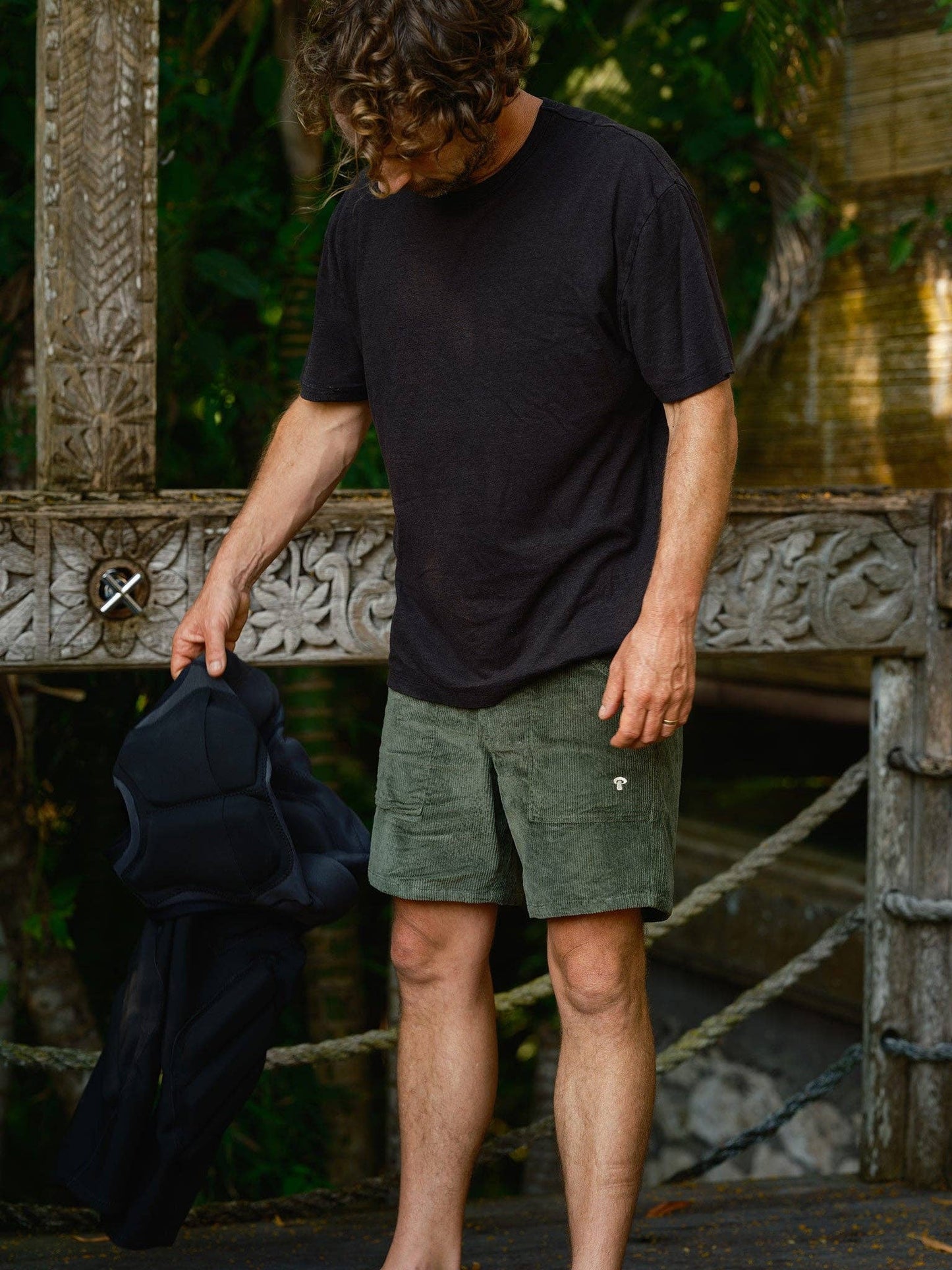 Mollusk - Shroom Shorts: Rover Green