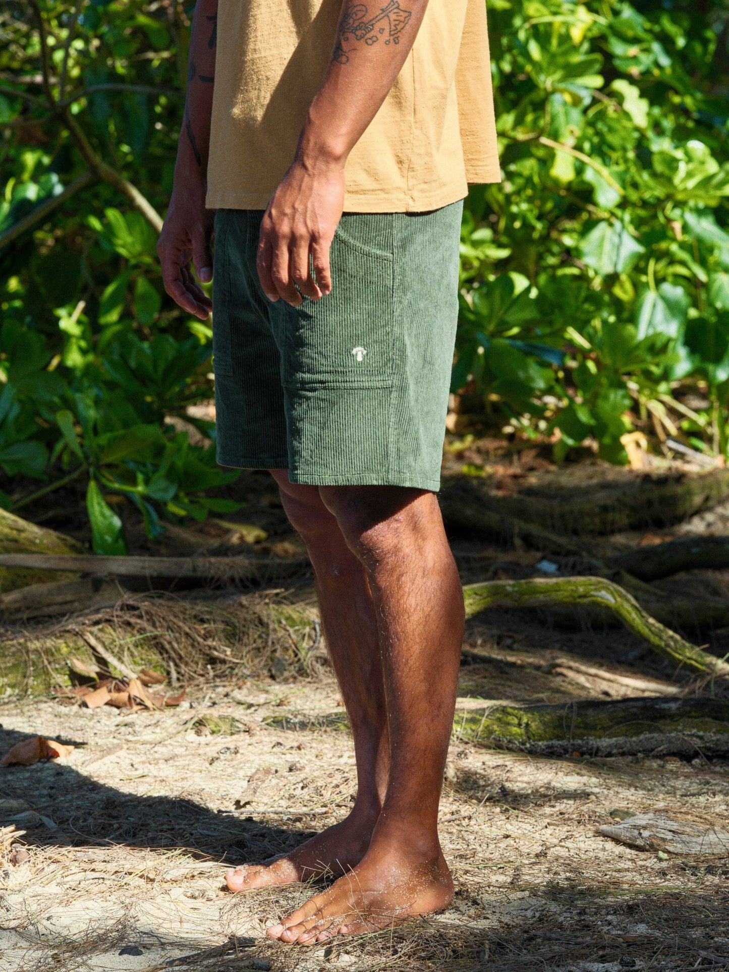 Mollusk - Shroom Shorts: Rover Green