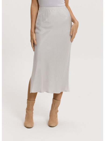 Slip Skirt | Silver Fox
