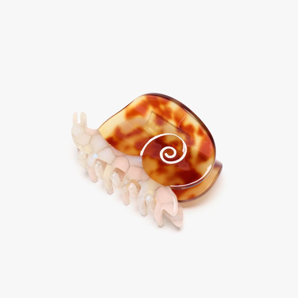 WINONA IRENE - Sea Snail Claw - Tortoise Shell Acetate Hair Clip