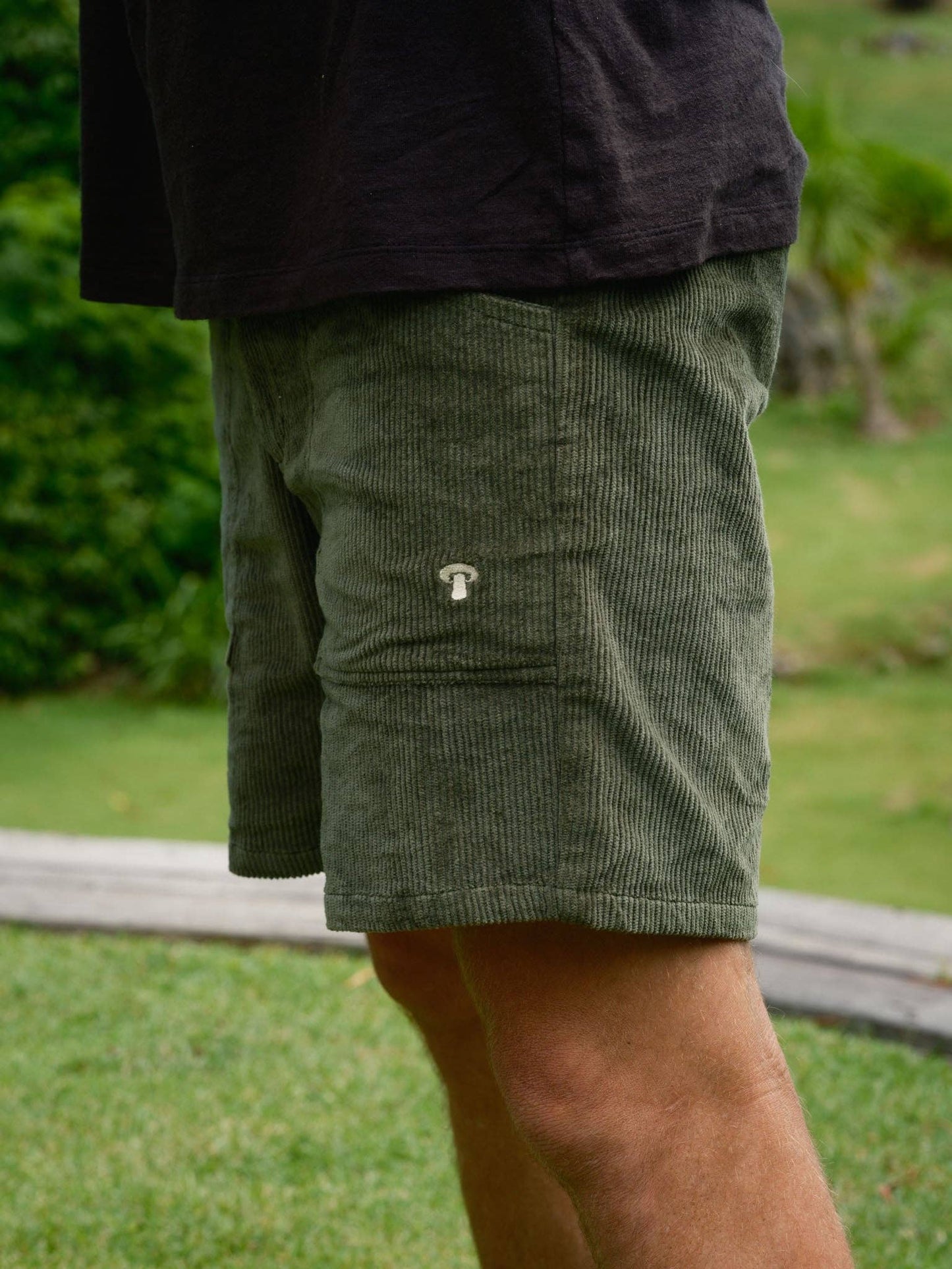 Mollusk - Shroom Shorts: Rover Green