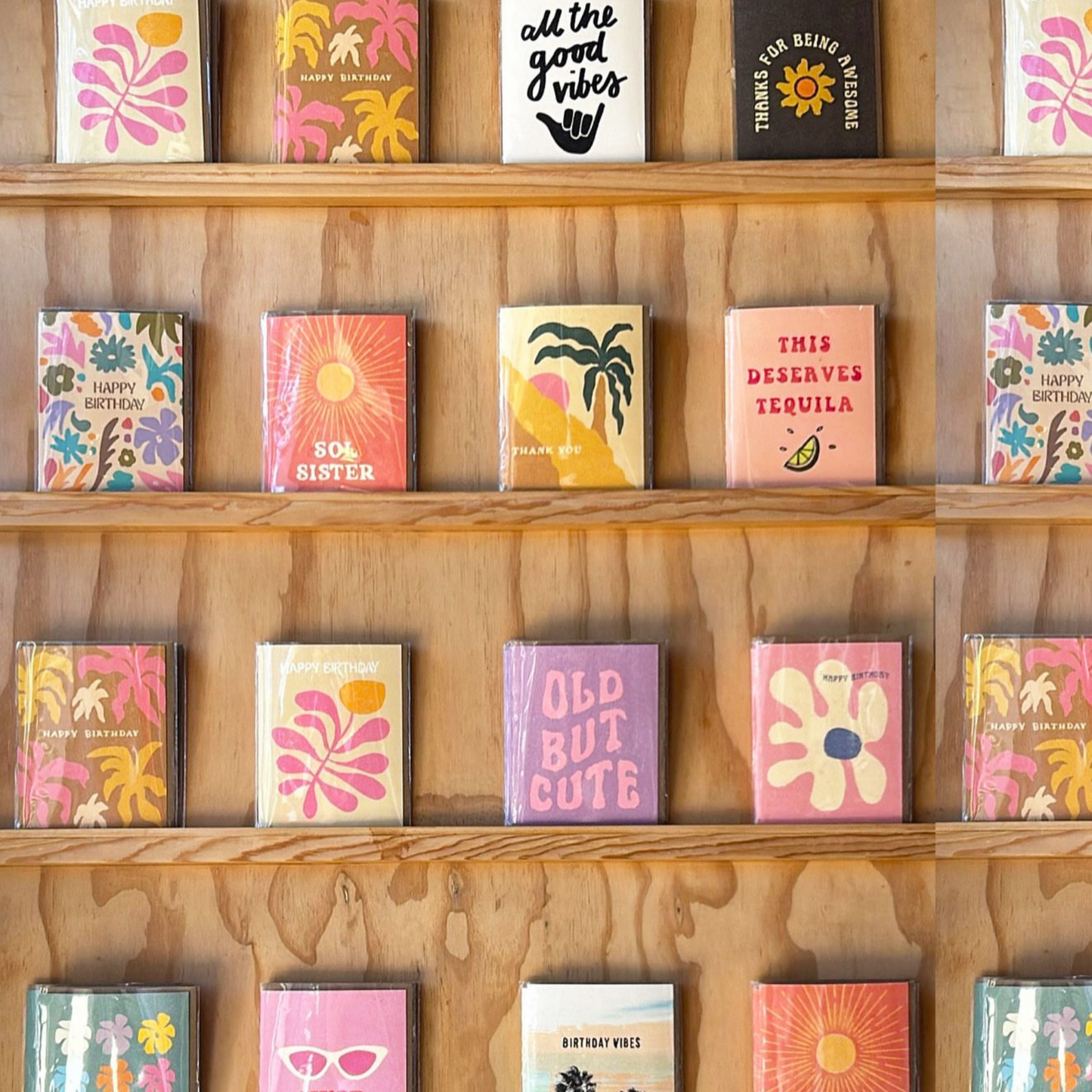 Birthday Wishes Flower Card | Boho Style | Fall Card