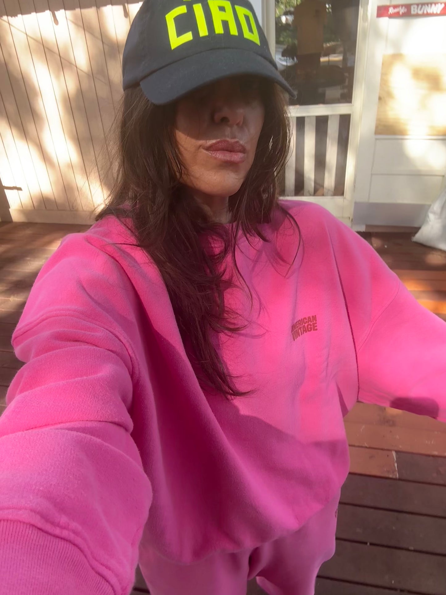 WOMEN'S SWEATSHIRT PLIZZY | VINTAGE PETUNIA