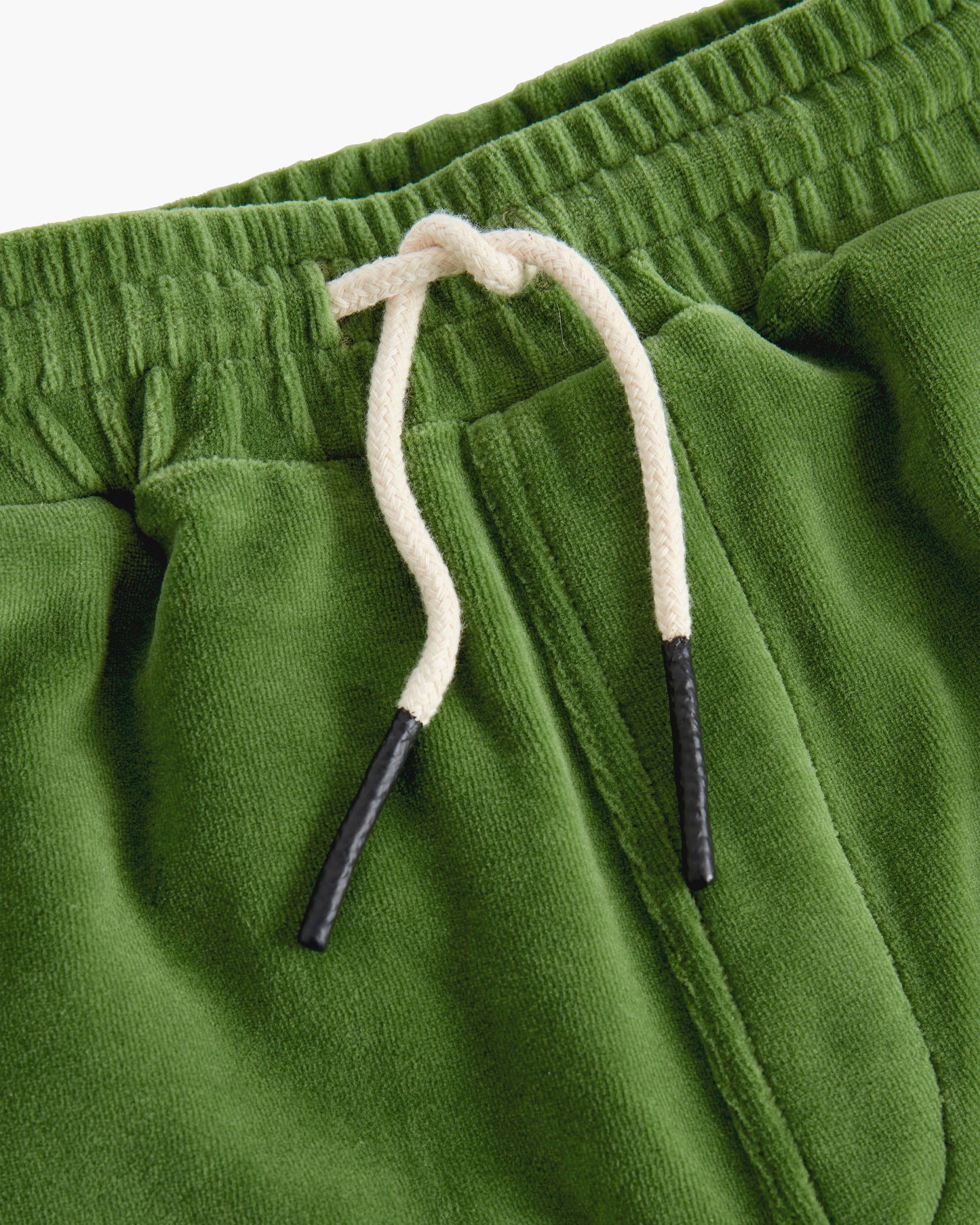 Penny Green Velour Shorts