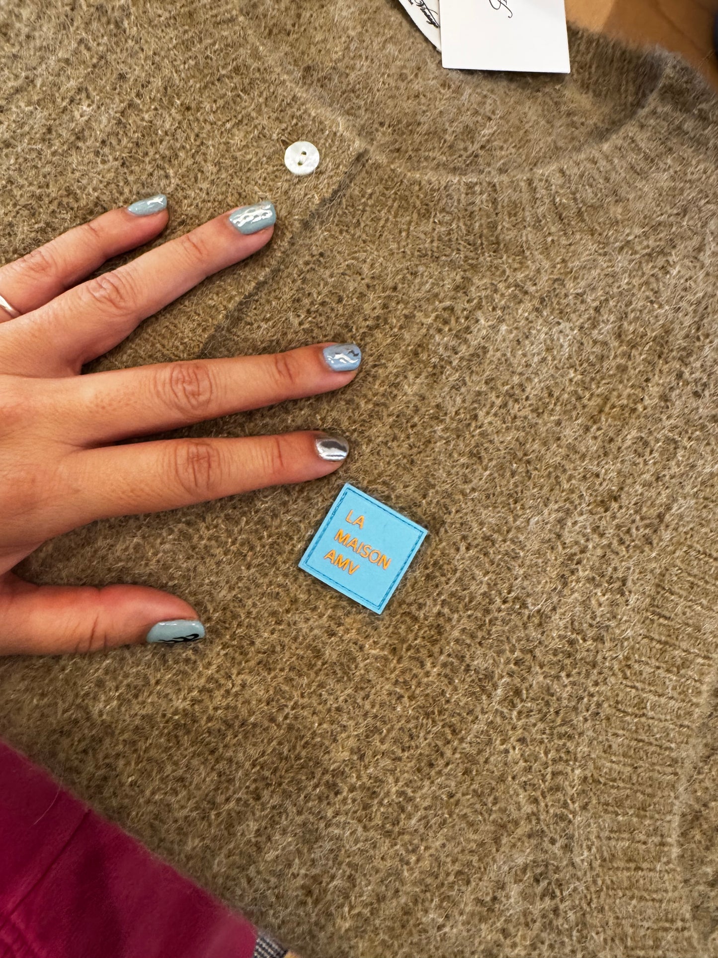 WOMEN'S CARDIGAN EAST | MELANGE SAND