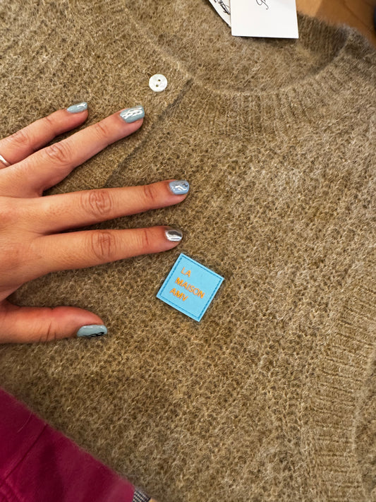 WOMEN'S CARDIGAN EAST | MELANGE SAND