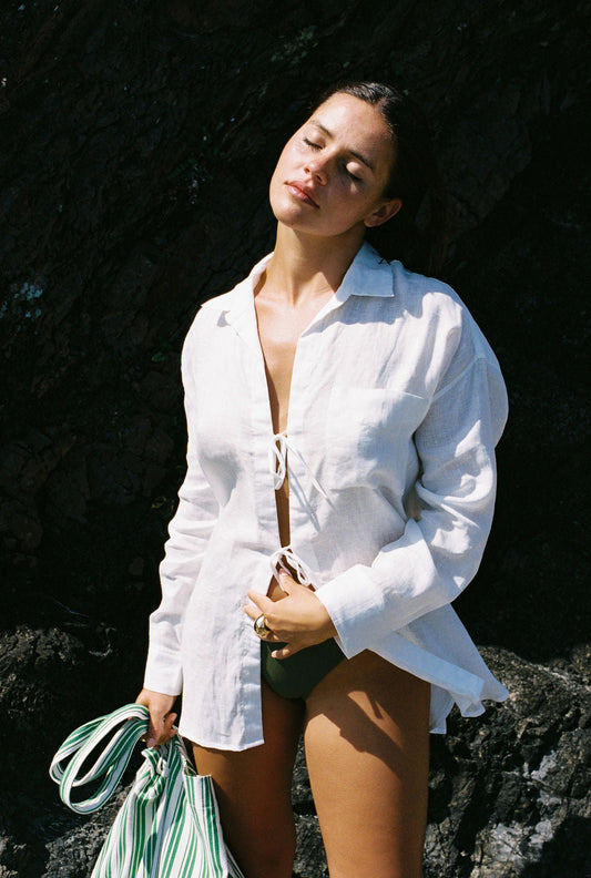 Mary Top | Crisp White