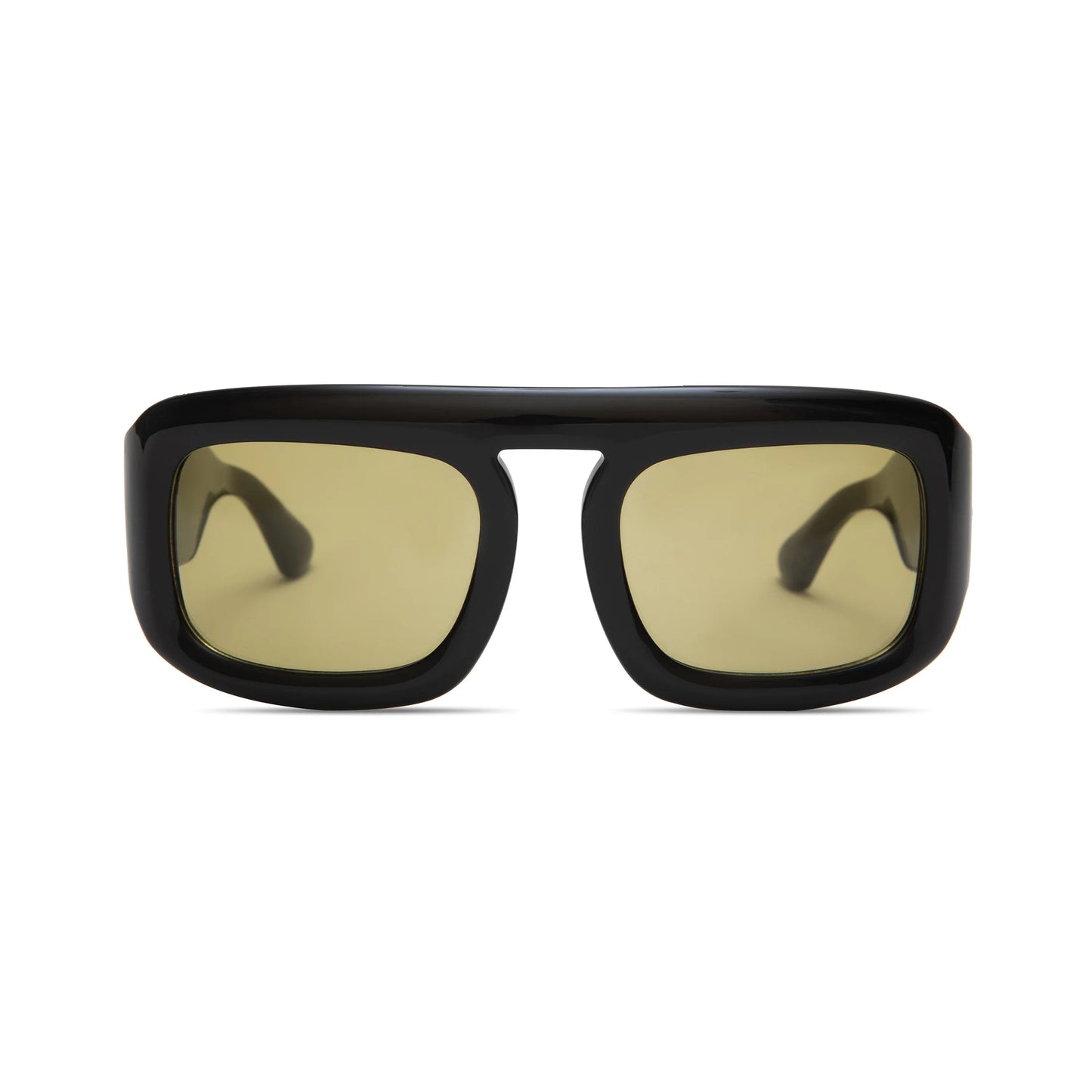 ARIES IN GLOSS BLACK OLIVE GREEN LENS