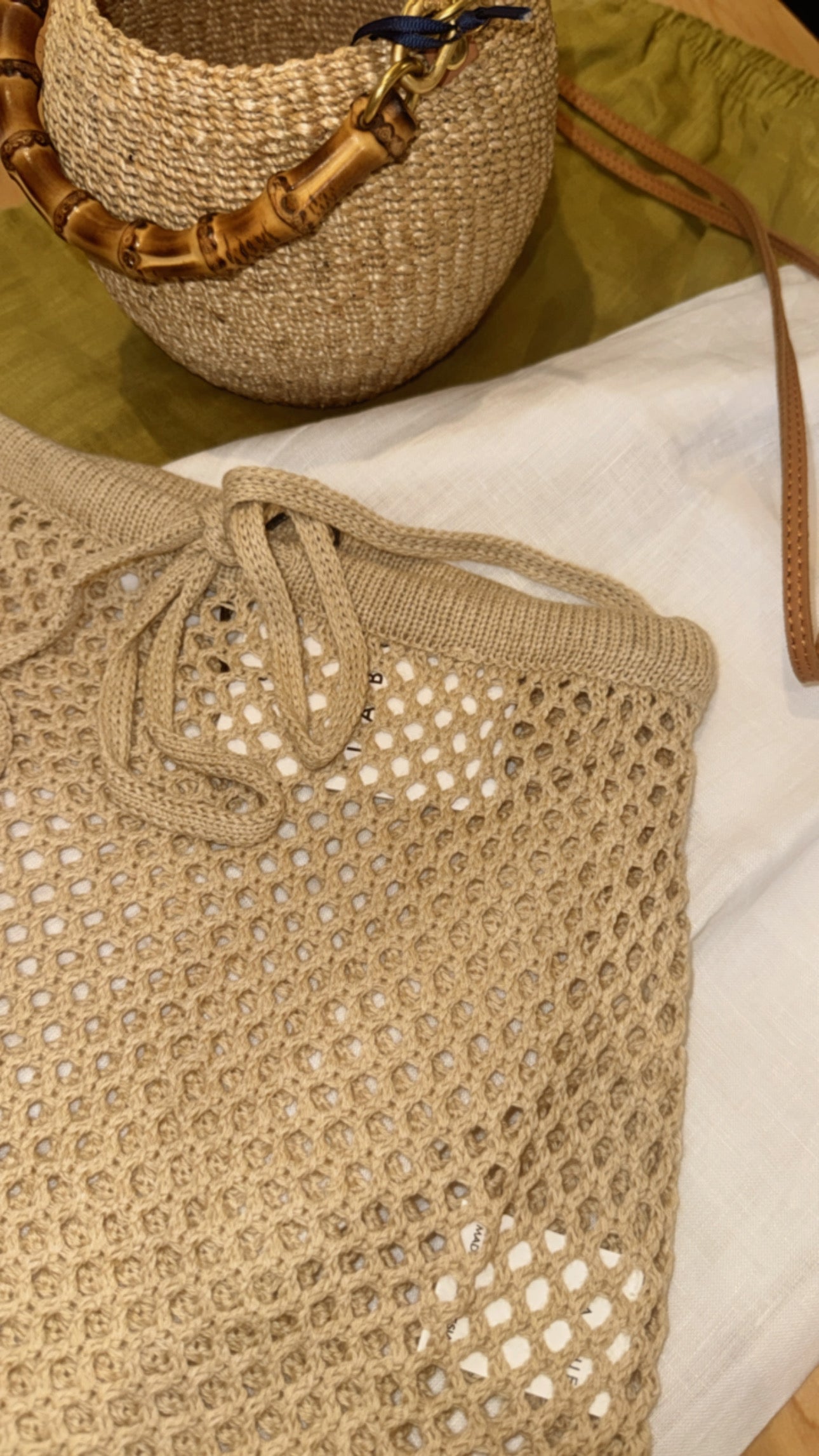 Georgette Skirt | tan