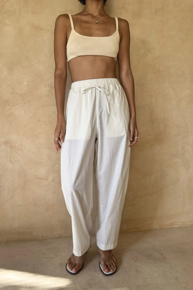 COCONUT PANTS - Ivory