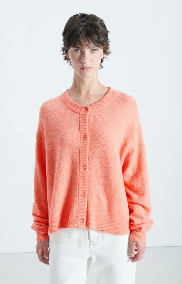 WOMEN'S CARDIGAN DAMSVILLE | Guava