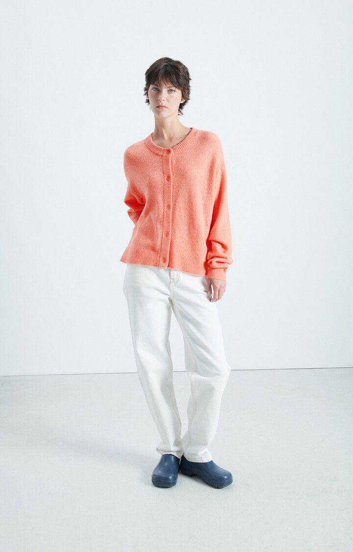 WOMEN'S CARDIGAN DAMSVILLE | Guava