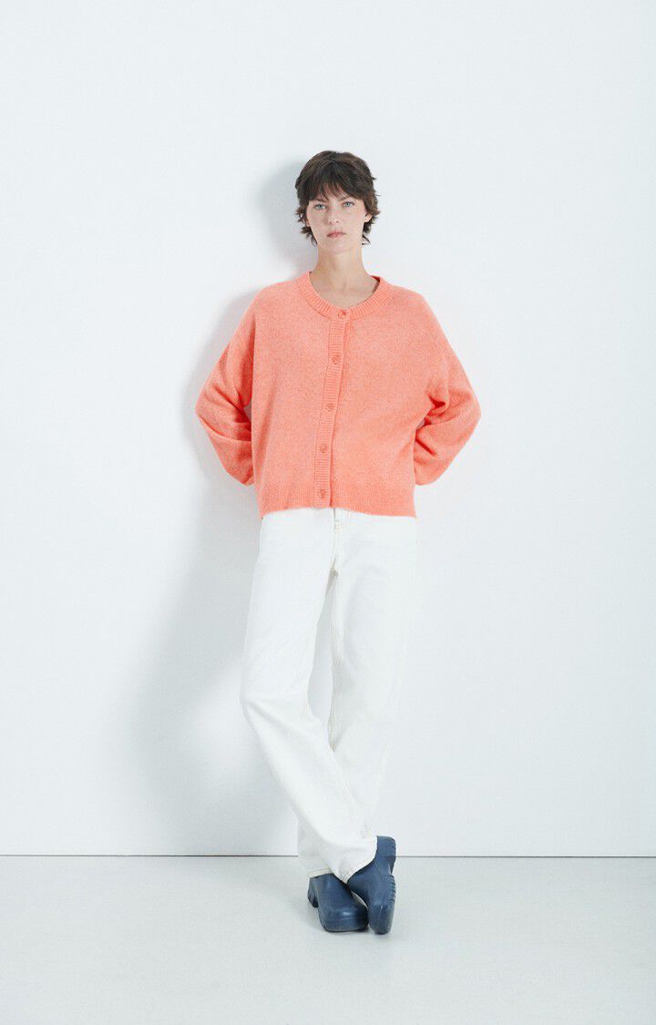 WOMEN'S CARDIGAN DAMSVILLE | Guava