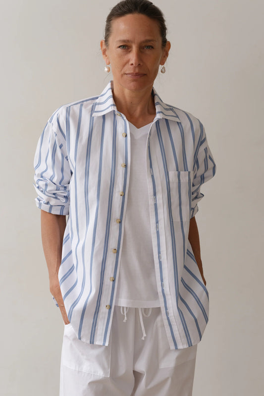 Poplin Shirt | Cornflower