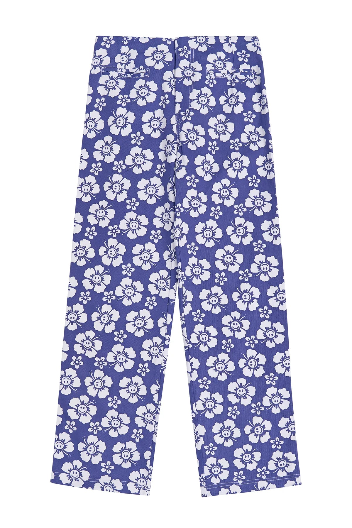 HAPPY HIBISCUS KOKOMO PANT | Blue and White